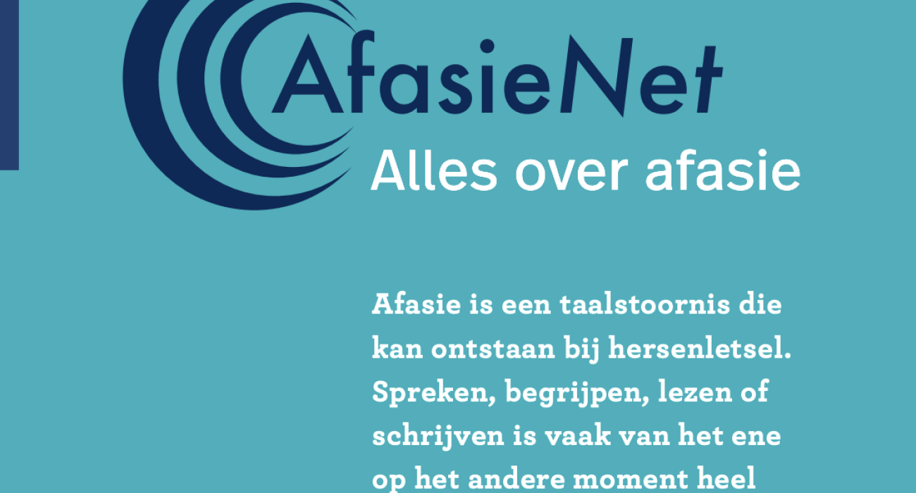 Cover brochure afasie